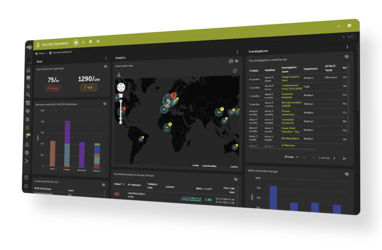 Devo — Security Operations dashboard